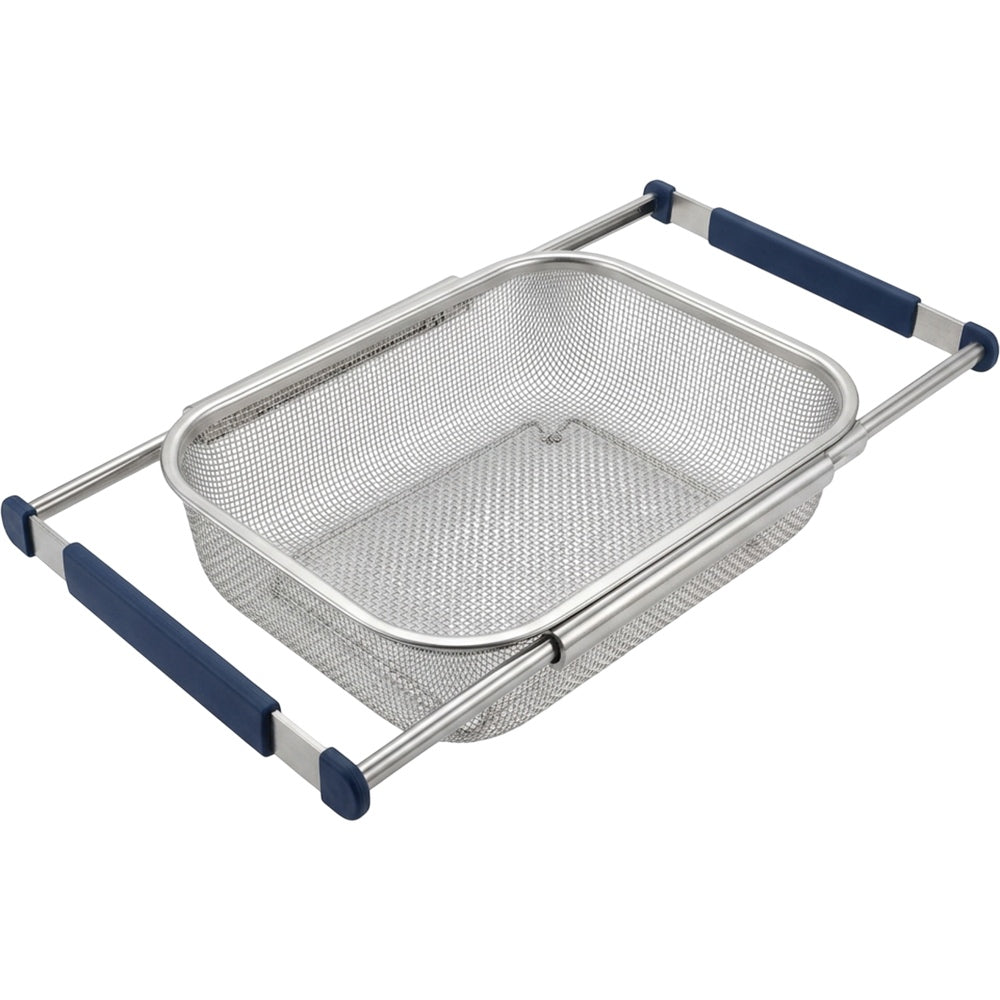 Pndkv Expandable Over Sink Mesh Draining Basket 39-58 cm Navy Grips - Product view